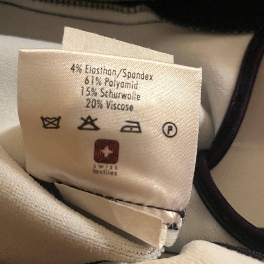 Black ski bibs made by Schoeller NWT - Picture 7 of 8